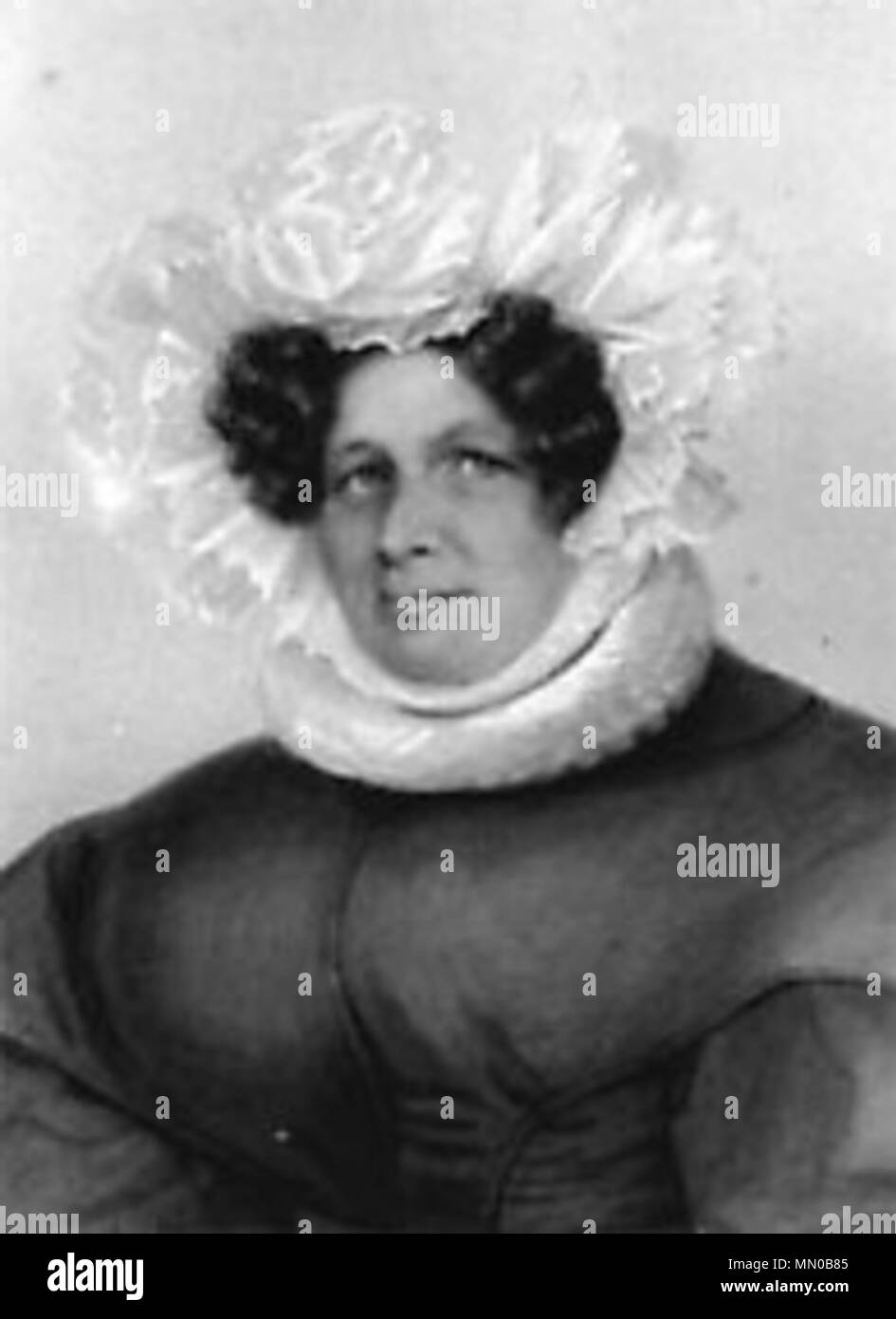. Adolphine von Klitzing. ca. 1840. Unbekannte Adolphine Stockfoto