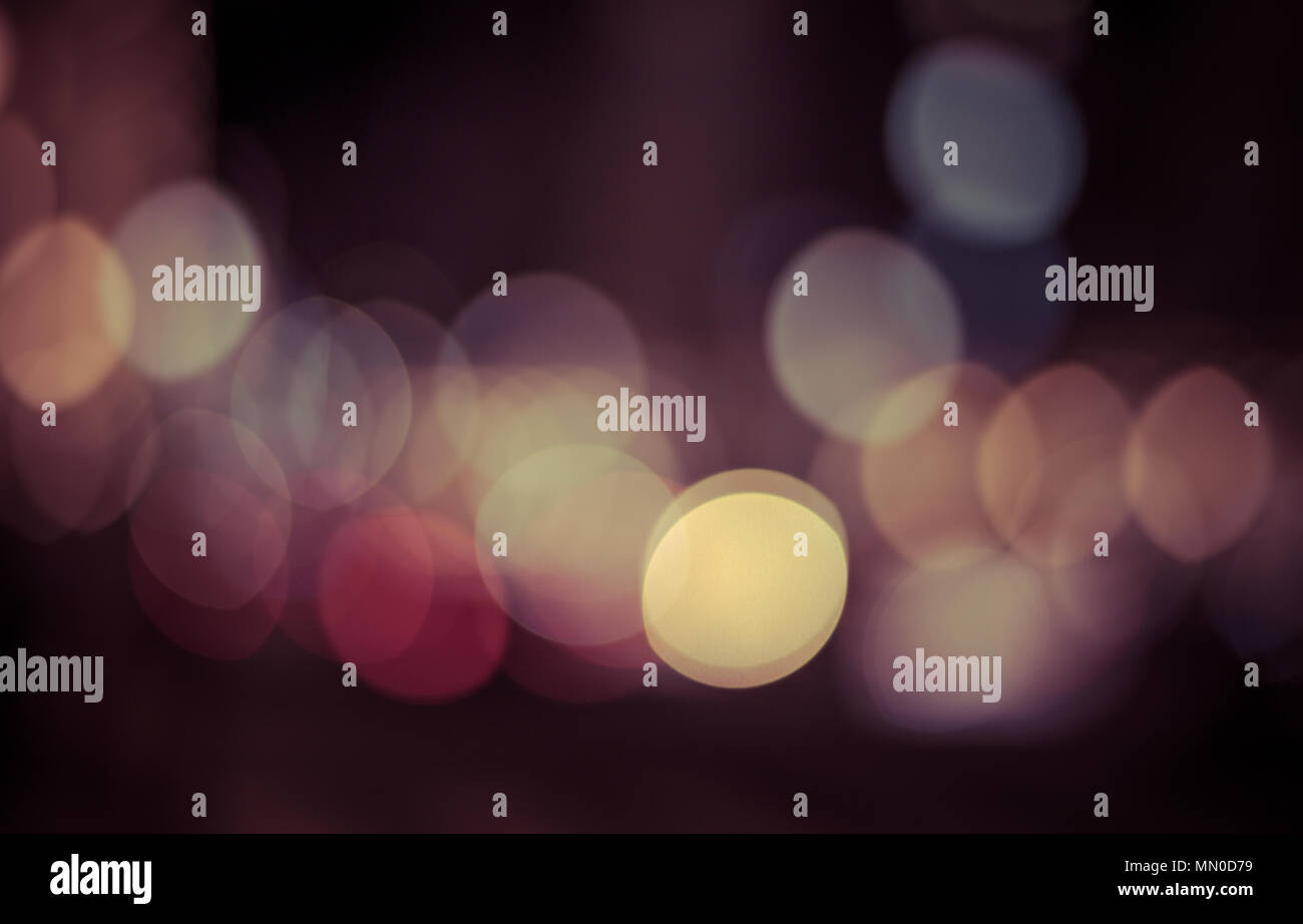 Abstrakte bokeh leuchtet. Perfekte festliche Hintergrund. Stockfoto