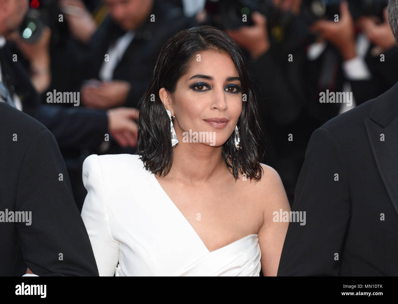 Cannes, Frankreich. 13. Mai, 2018. Mai 13, 2018 - Cannes, Frankreich: Leila Bekhti besucht die "Friss oder Stirb" Premiere während der 71St Cannes Film Festival. Credit: Idealink Fotografie/Alamy leben Nachrichten Stockfoto