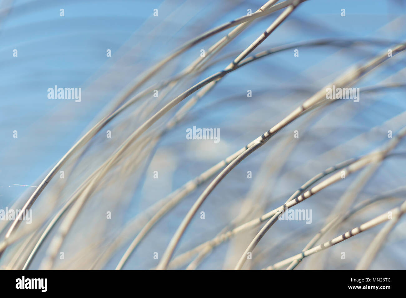 Twisted roll mesh Verrechnung Stockfoto