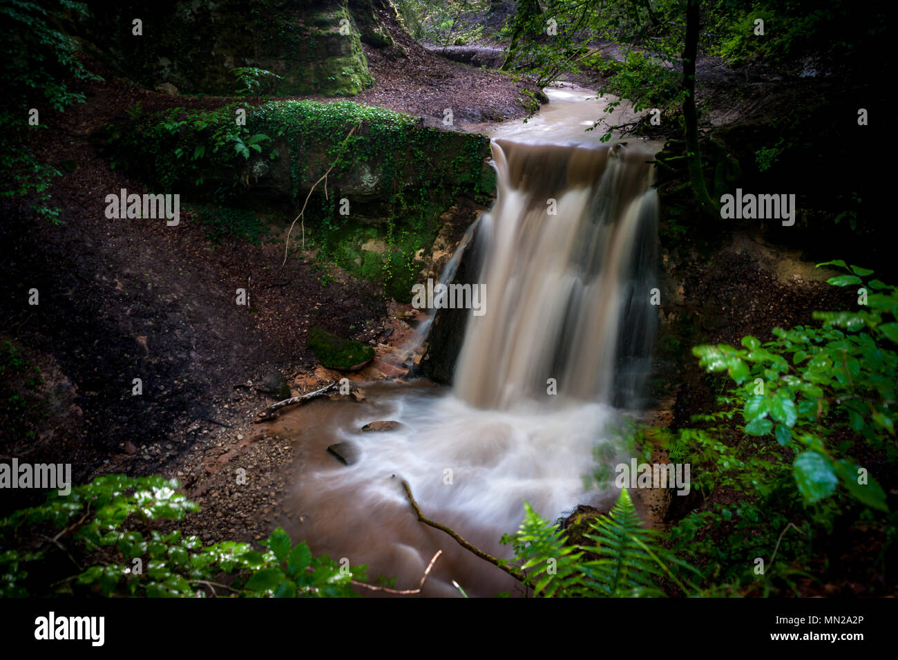 Wasserfall Deutschland Stockfoto