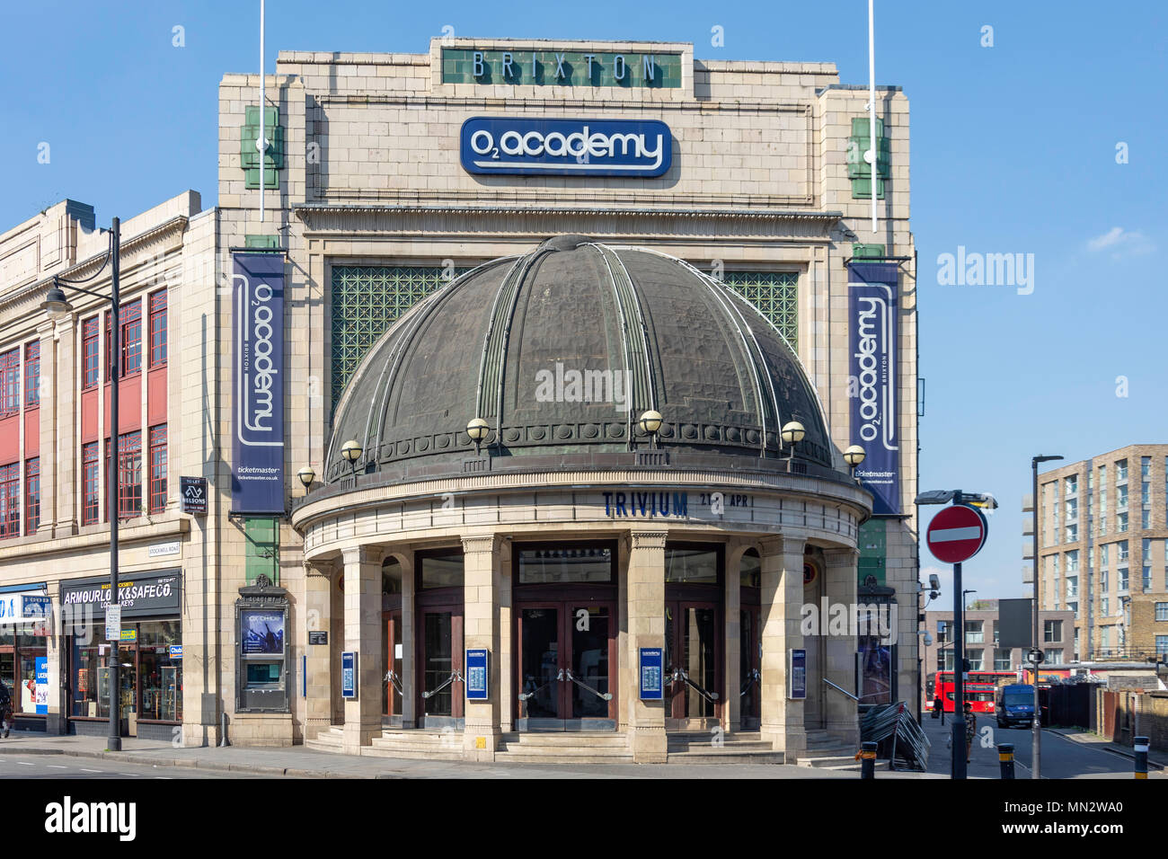 O2 Academy Brixton, Stockwell Road, Brixton, London Borough von Lambeth, Greater London, England, Vereinigtes Königreich Stockfoto