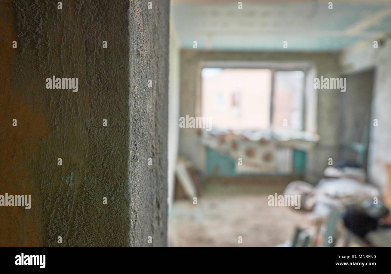 Generalüberholung Konzept. Haus Reparaturen. Home interior Umbau Stockfoto
