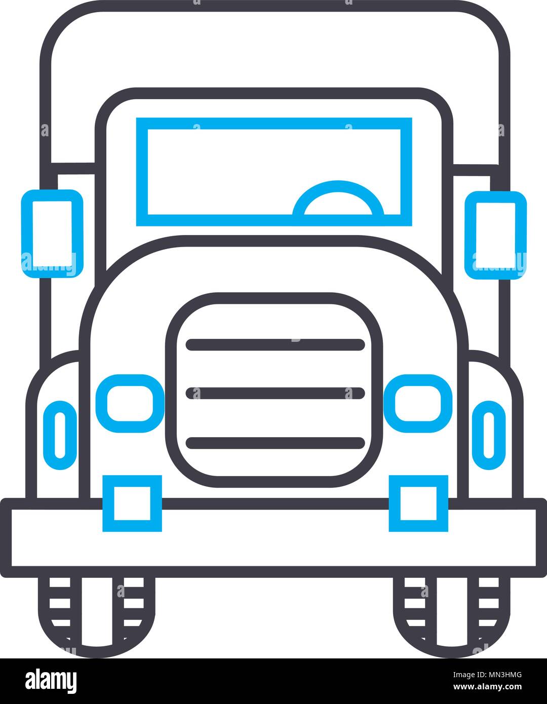Amerikanische big rigs Stock-Vektorgrafiken kaufen - Alamy