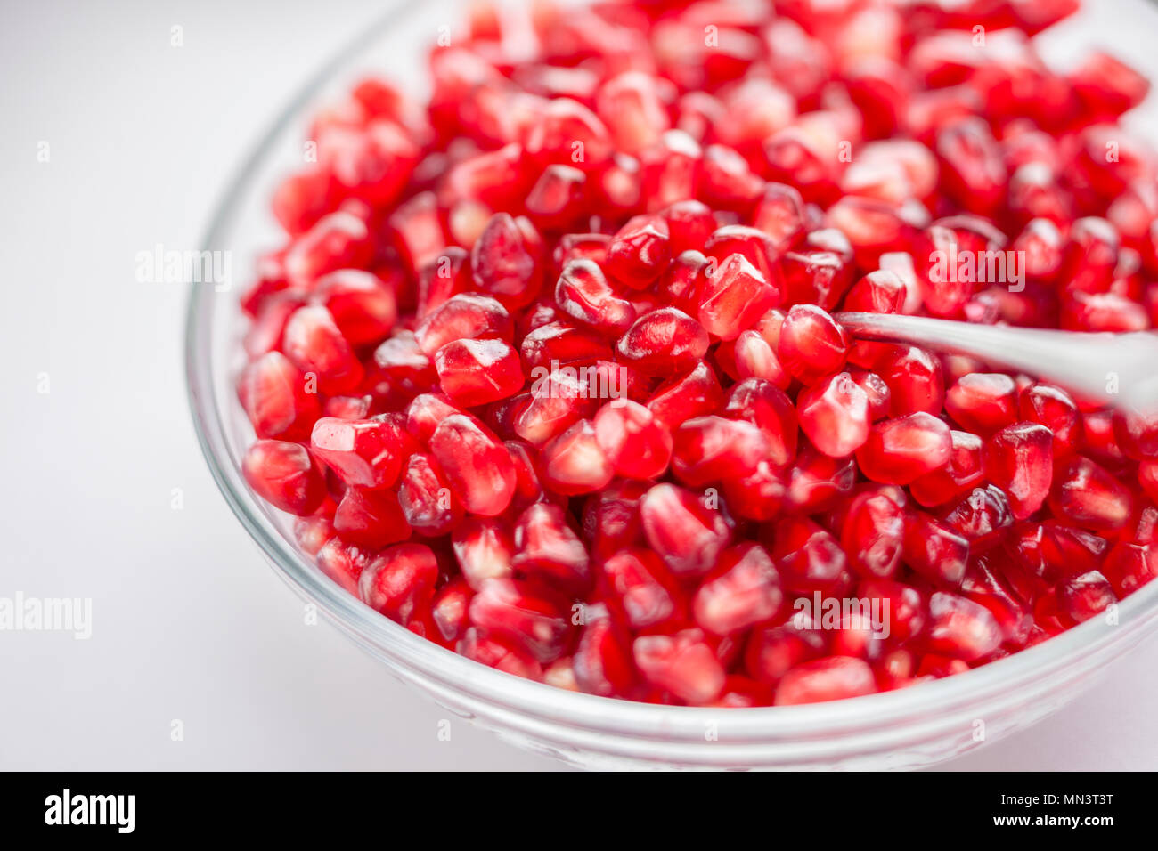 Granatapfel Samen Stockfoto