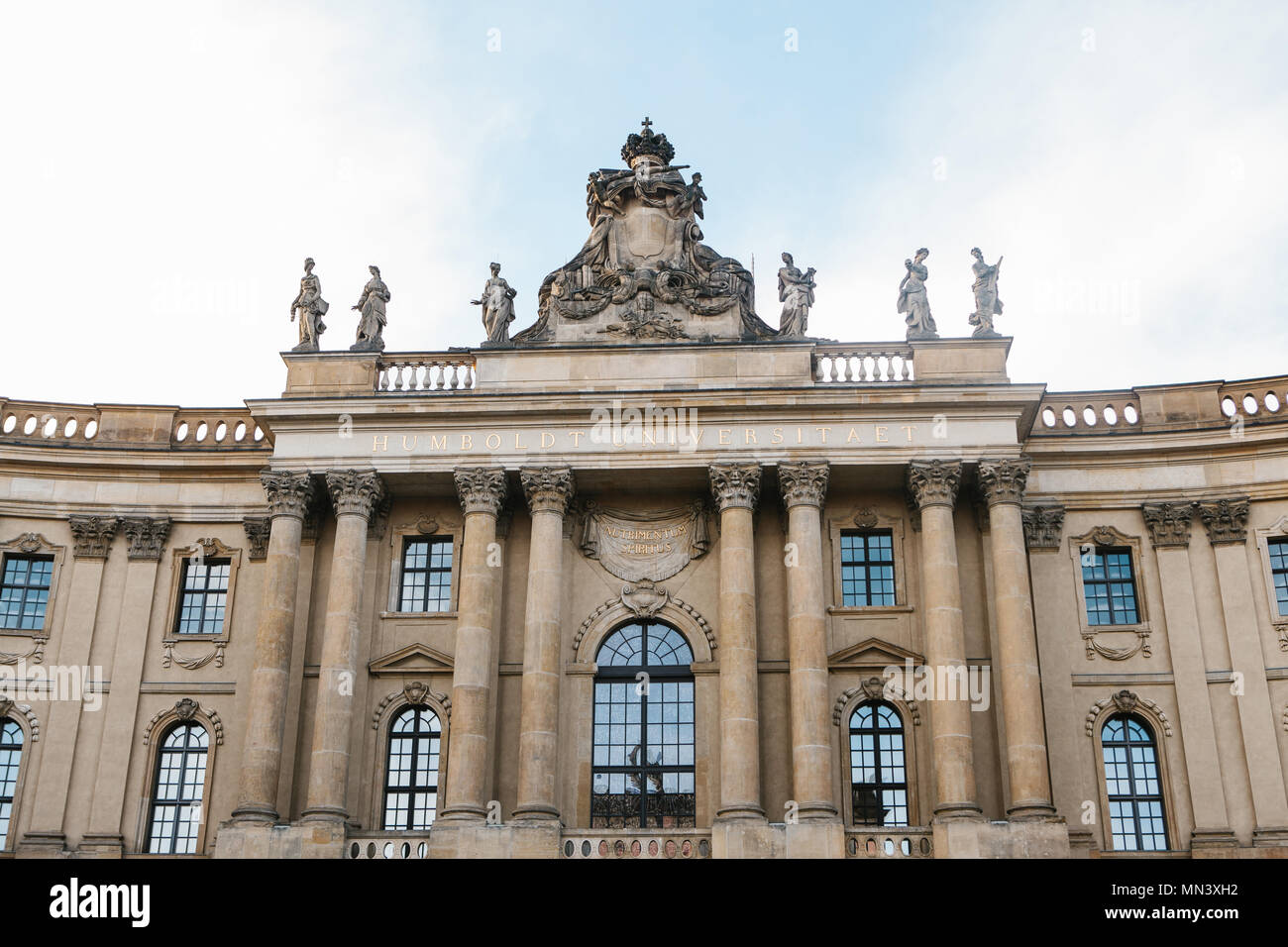 Humboldt-universität und ältesten Universitäten von Berlin und Deutschland. Höhere Bildung, Schüler oder Studenten oder Europäische Bildung. Stockfoto