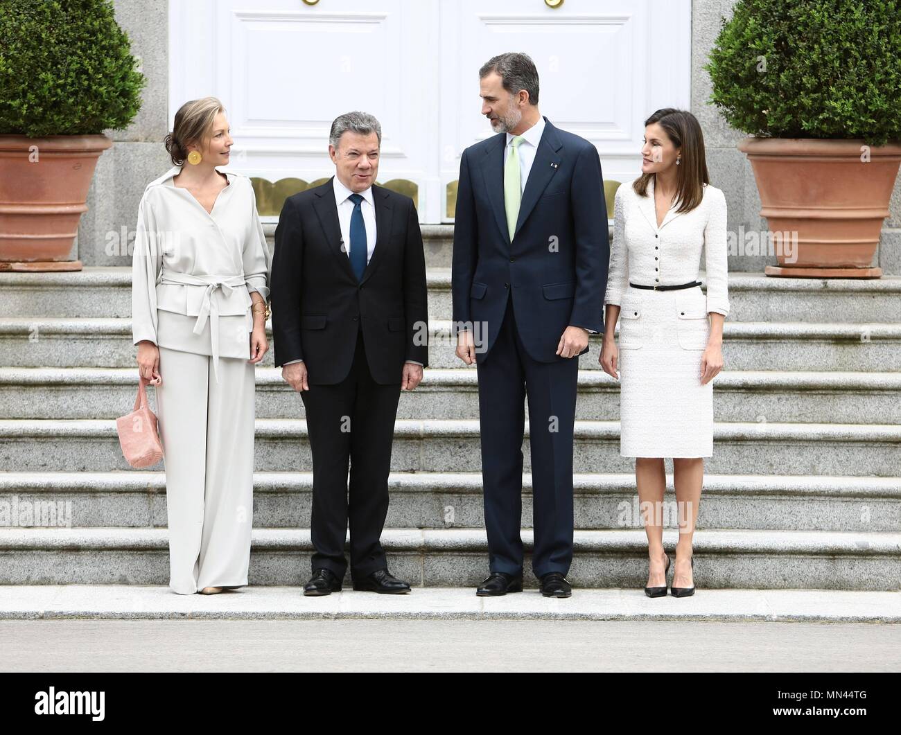 Reyes Felipe Letizia Almuerzo Presidente Da Republica Kolumbien Juan Manuel Santos Calderon Maria Giselle Rodriguez De Santos Letizia Ortiz Rocasolano Felipe De Borbon Y Grecia Juan Manuel Santos Calderon Maria Giselle Rodriguez