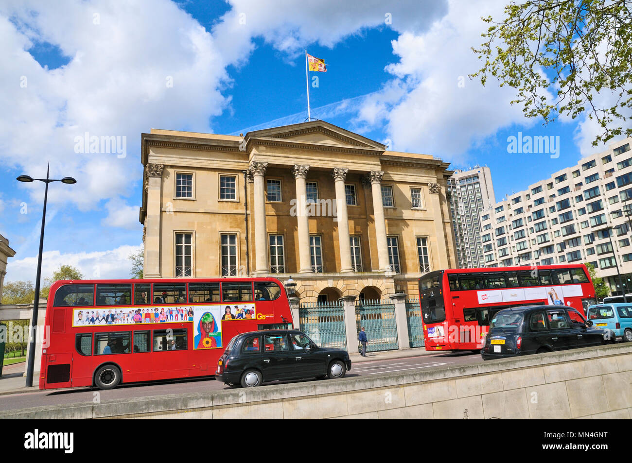 Apsley House, 149 Piccadilly, Hyde Park, Westminster, London, England, Großbritannien Stockfoto