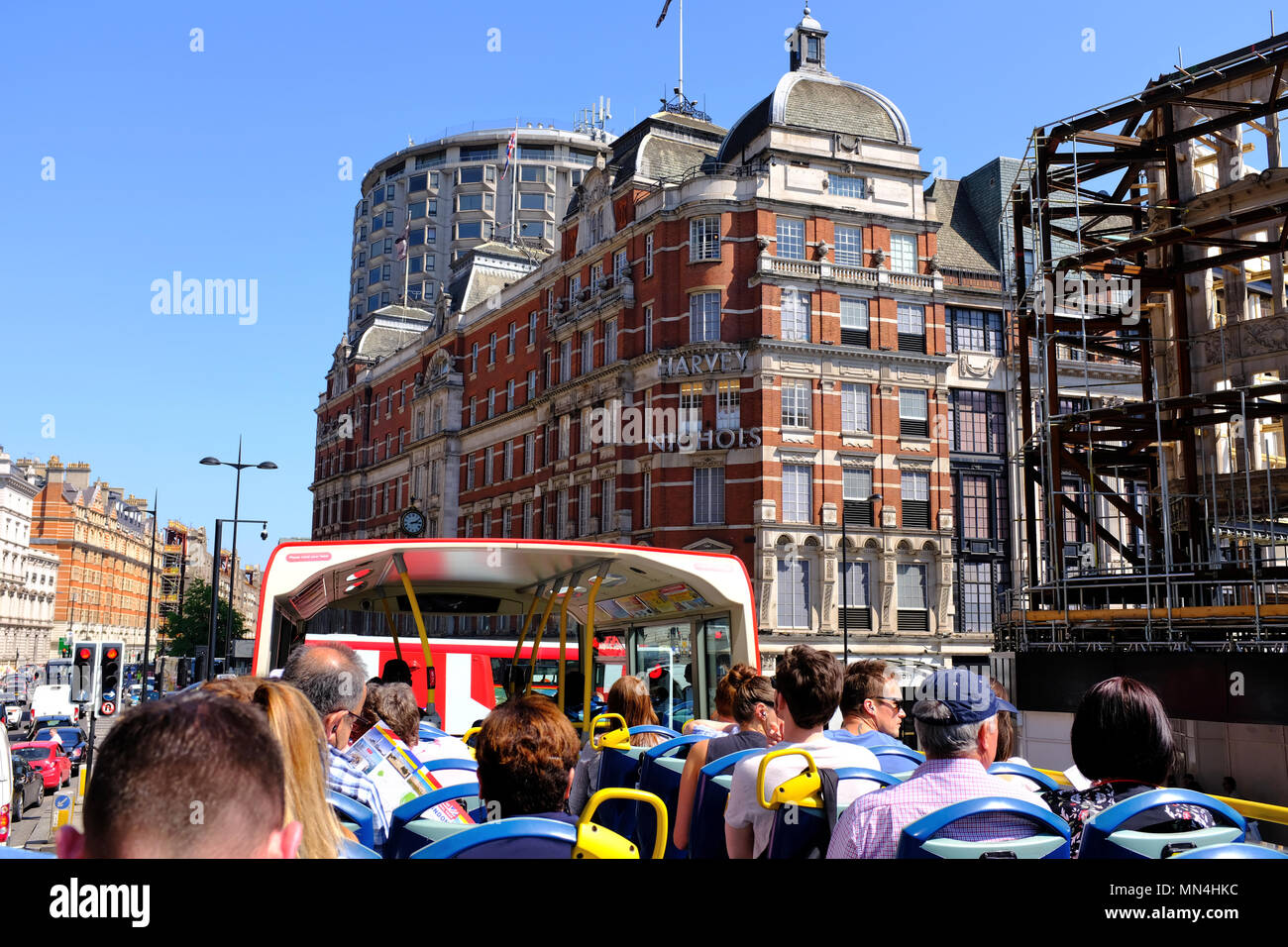 Harvey Nichols, Knightsbridge, London, UK Stockfoto