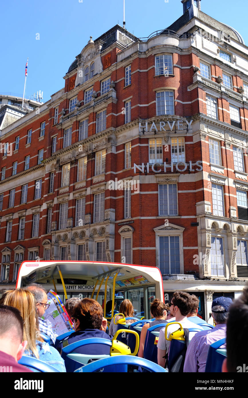 Harvey Nichols, Knightsbridge, London, UK Stockfoto