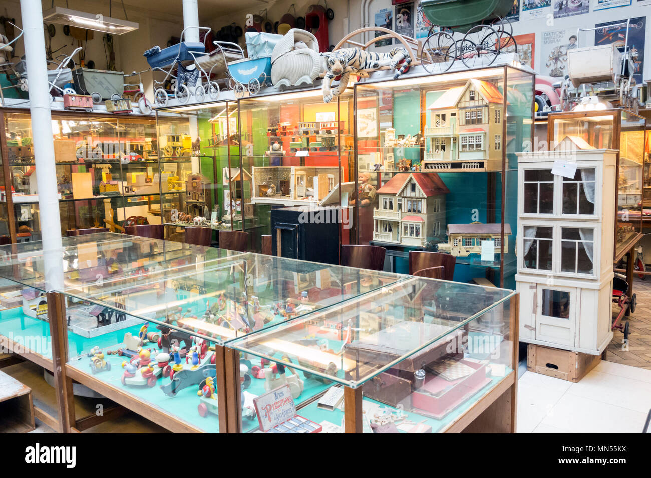 Im Spielzeugmuseum in Brüssel, Belgien Stockfoto