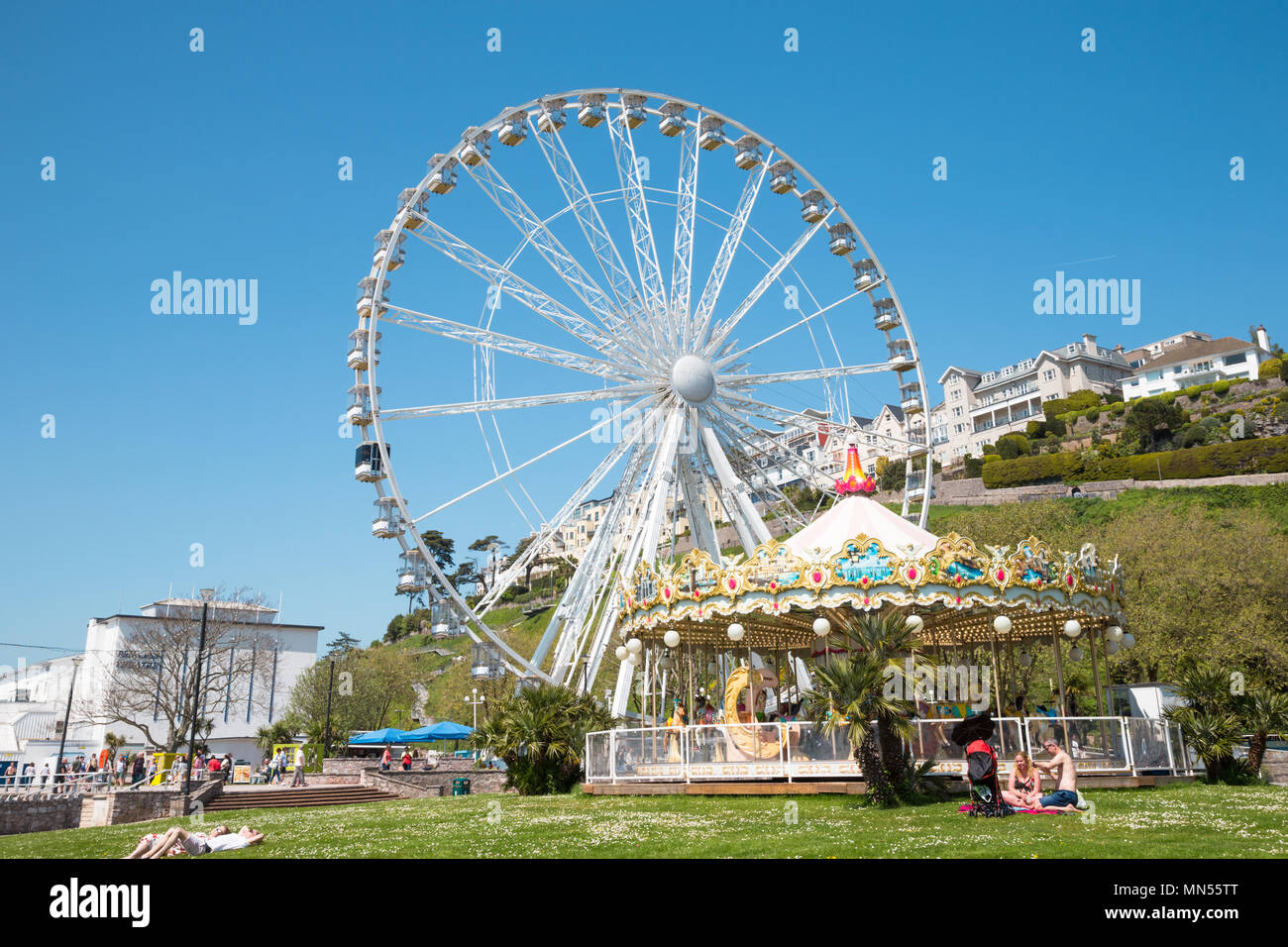 Die englische Riviera Rad, Torquay, Devon, Großbritannien Stockfoto