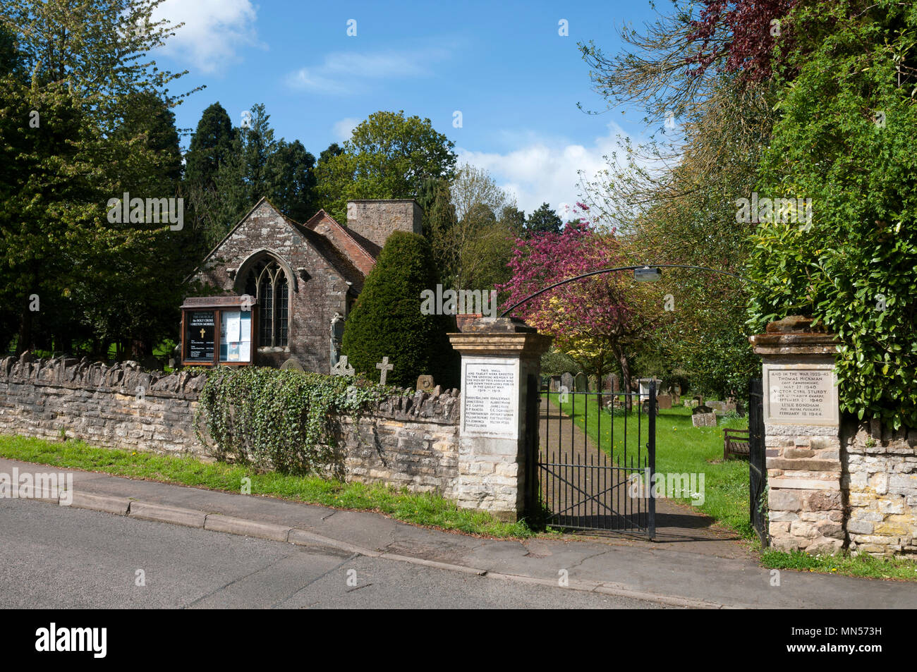 Kreuzkirche, Moreton Morrell, Warwickshire, England, Vereinigtes Königreich Stockfoto