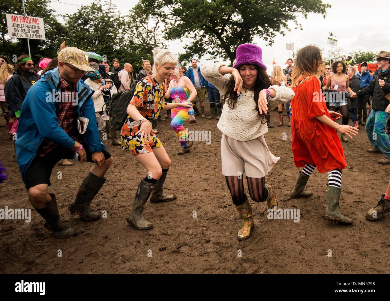 Glastonbury Festival 2016 Stockfoto