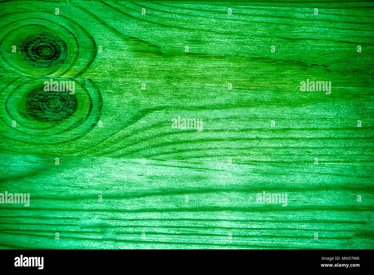 Ultra grün Holz- Textur, Schneidebrett Oberfläche für Designelemente. Stockfoto