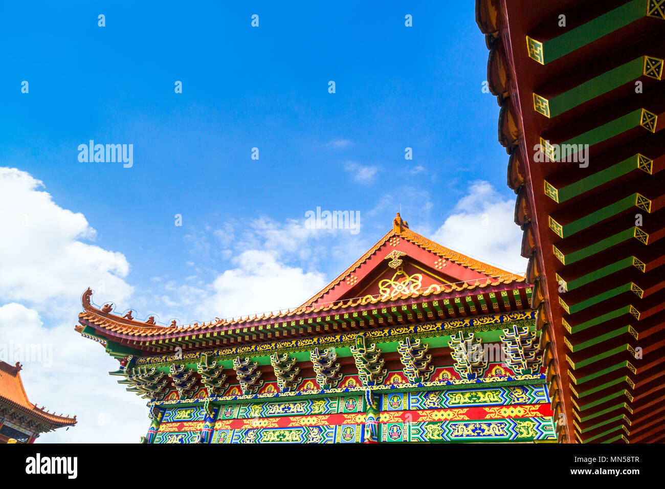 Pearl Bay Tempel, Yangjiang Stadt, China Stockfoto
