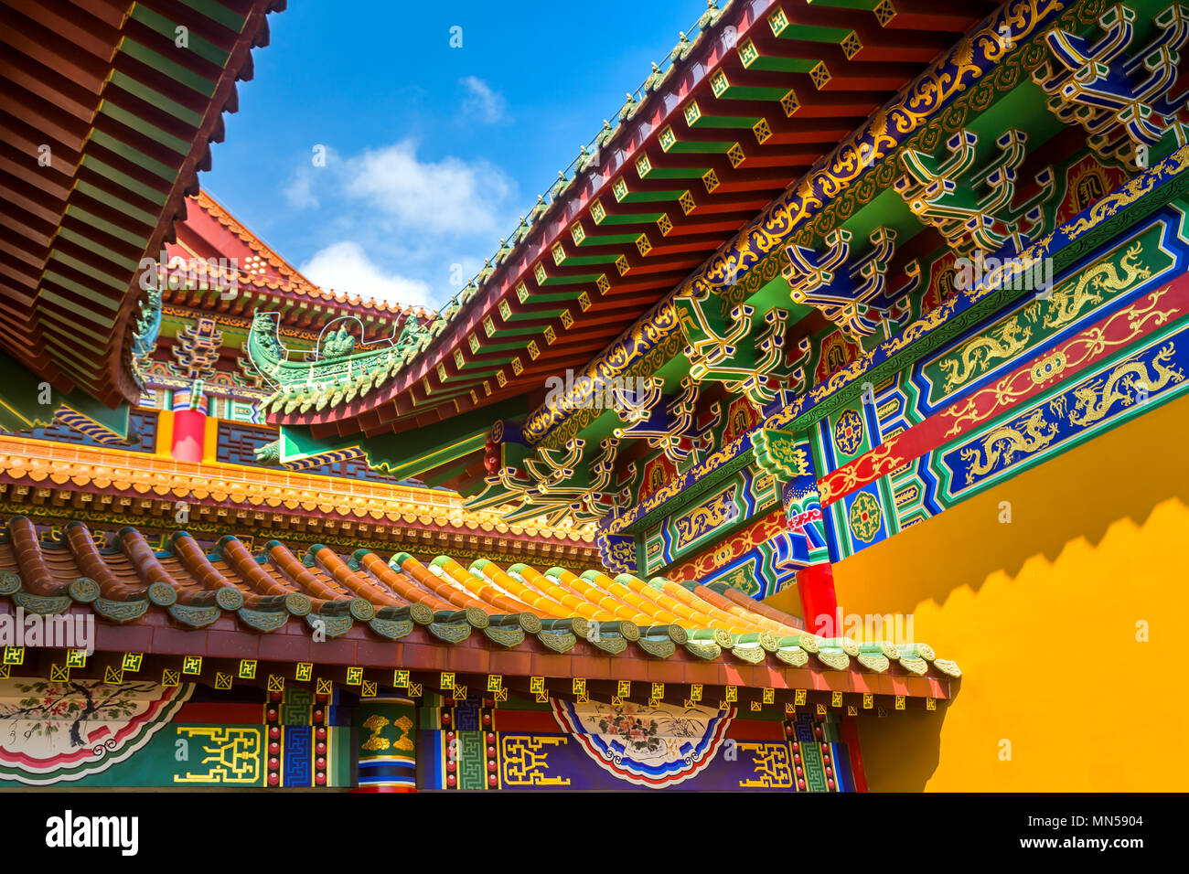 Pearl Bay Tempel, Yangjiang Stadt, China Stockfoto