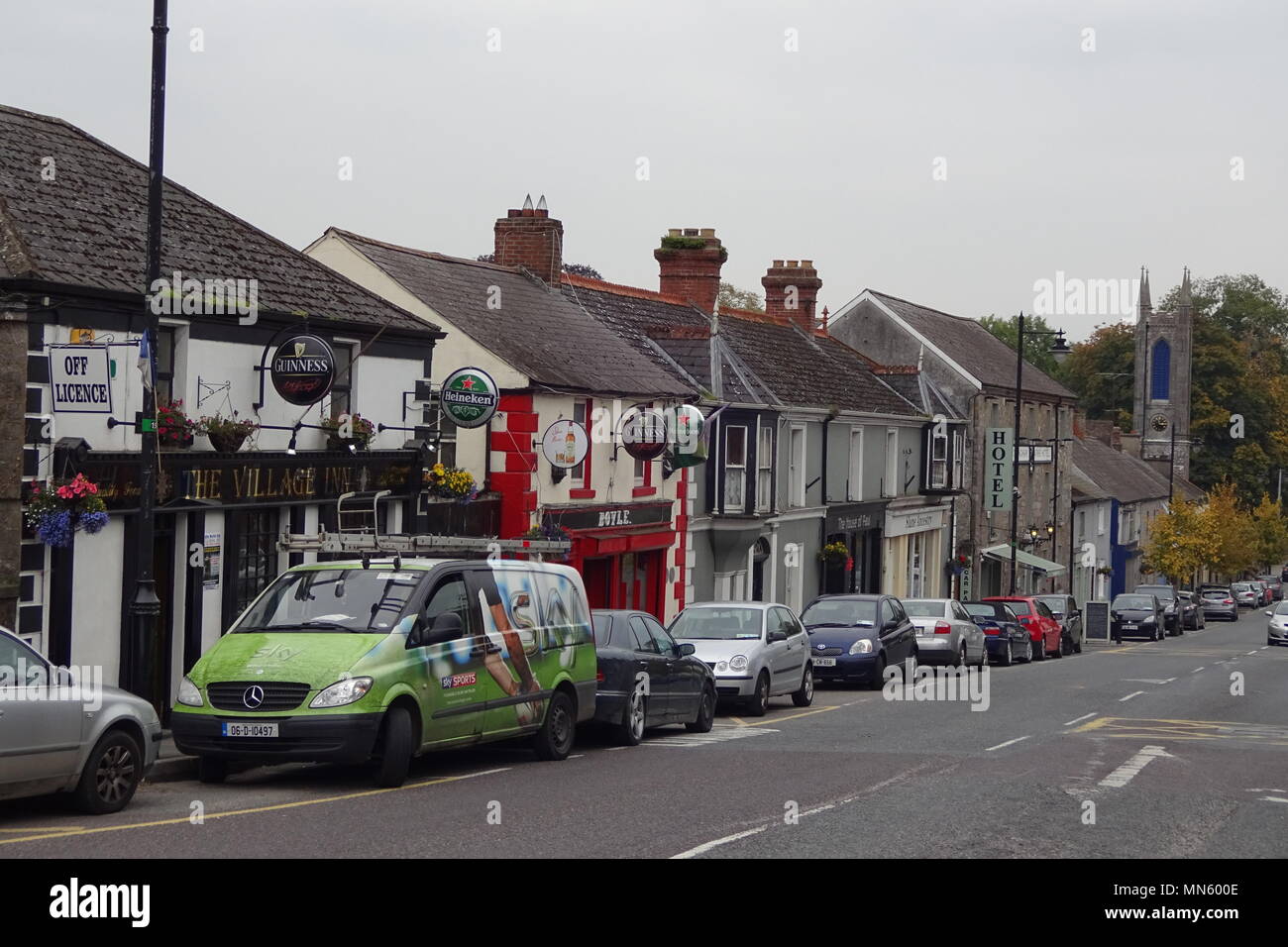 Slane Dorf, County Meath, Irland Stockfoto