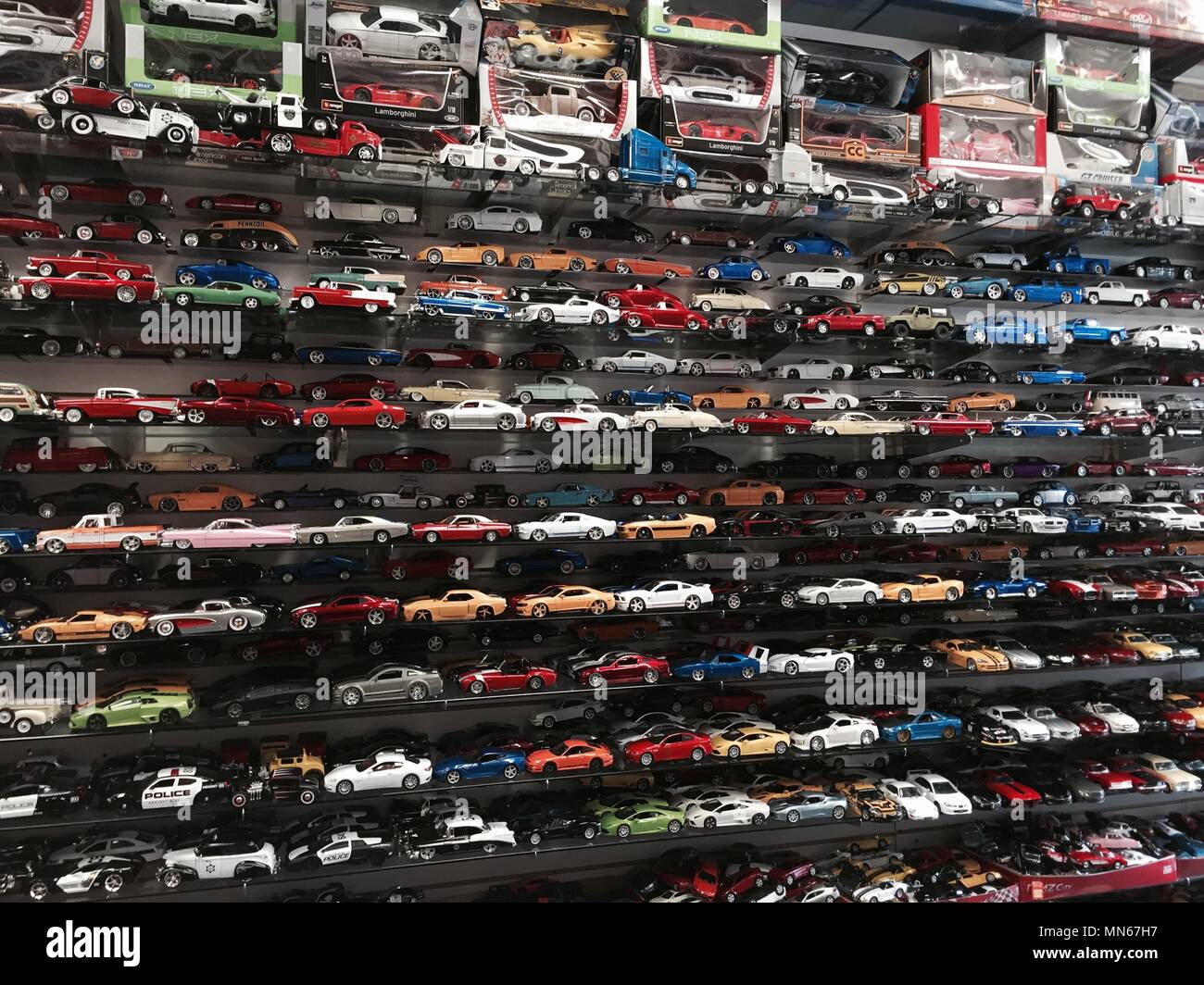 Sammler Autos für Verkauf Stockfoto