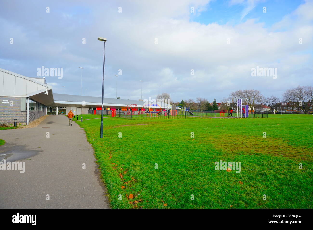 Willesden Sport Zentrum, Willesden, London, England, Vereinigtes Königreich Stockfoto