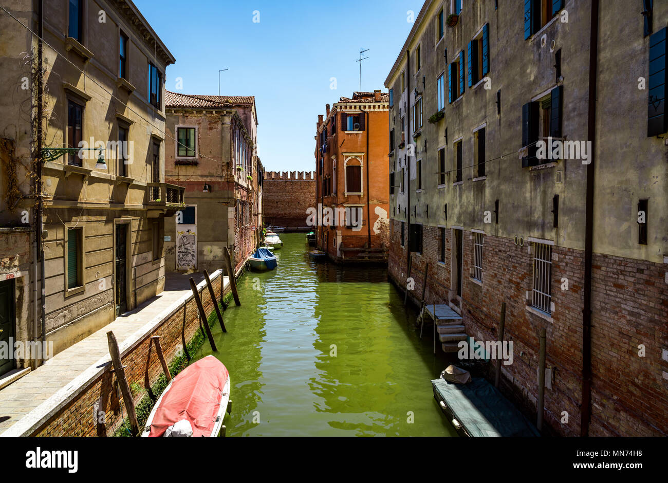 Venedig ein Sonnigen Tag Stockfoto
