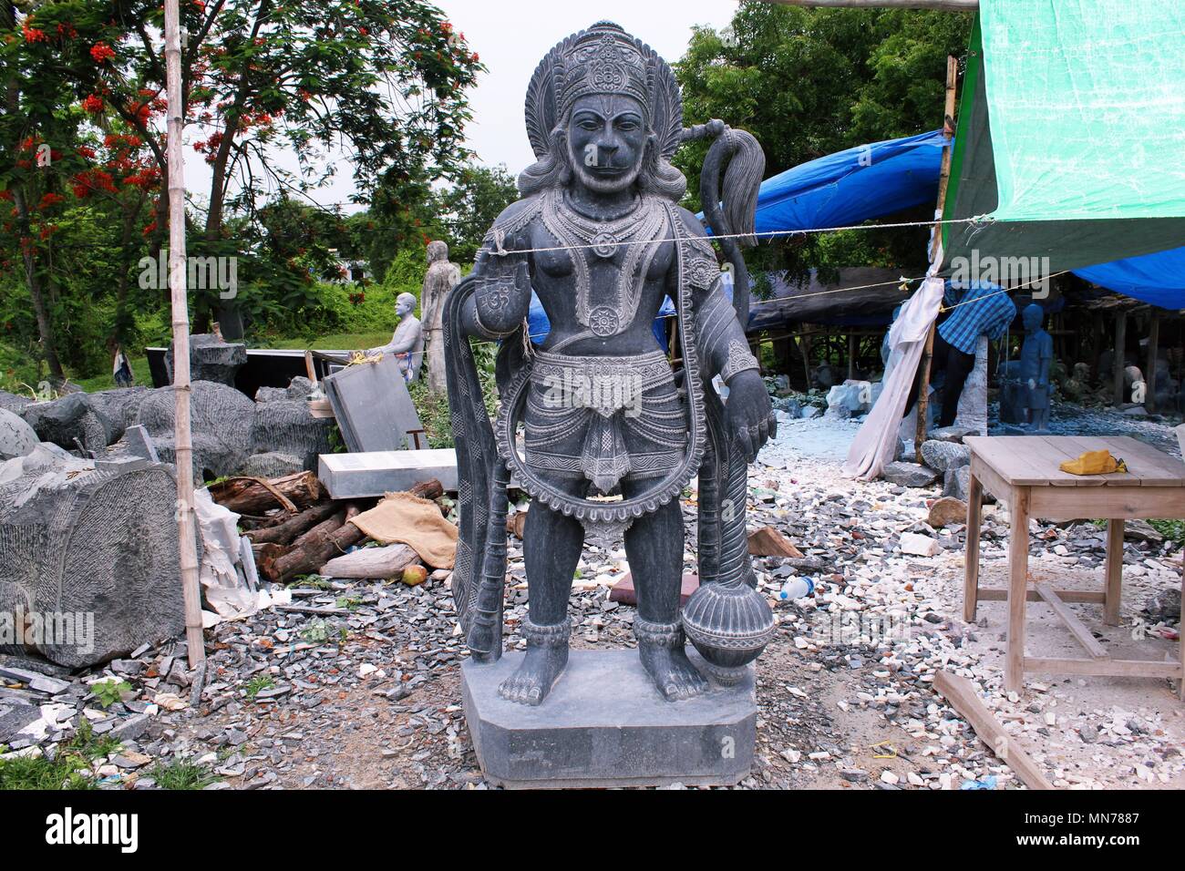 Hanuman jai Hanuman hanuman Bilder Hanuman ji Hanuman hanuman Bilder HD-Fotos Stockfoto