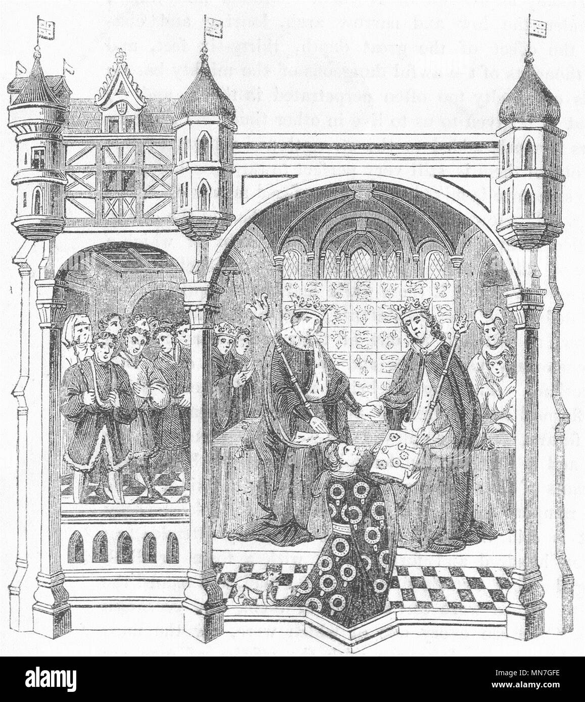 Shrewsbury talbot buch der romanzen Stockfotos und bilder Kaufen Alamy