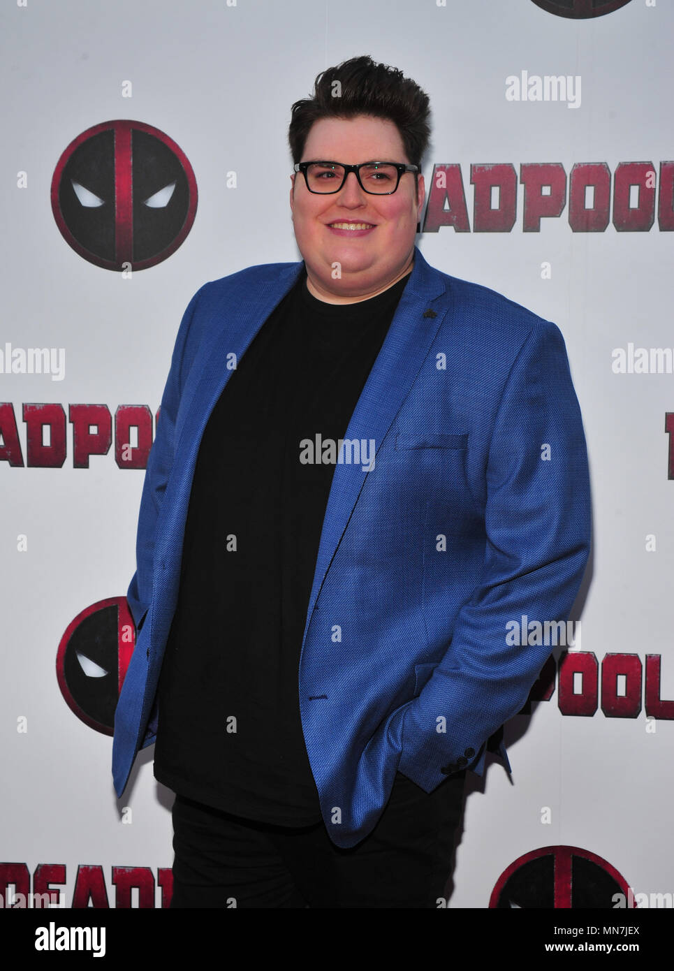 Bronx, NY, USA. 14 Mai, 2018. Jordan Smith nimmt die "eadpool 2' Screening bei AMC Loews Lincoln Square am 14. Mai 2018 in New York City. Quelle: John Palmer/Medien Punch/Alamy leben Nachrichten Stockfoto