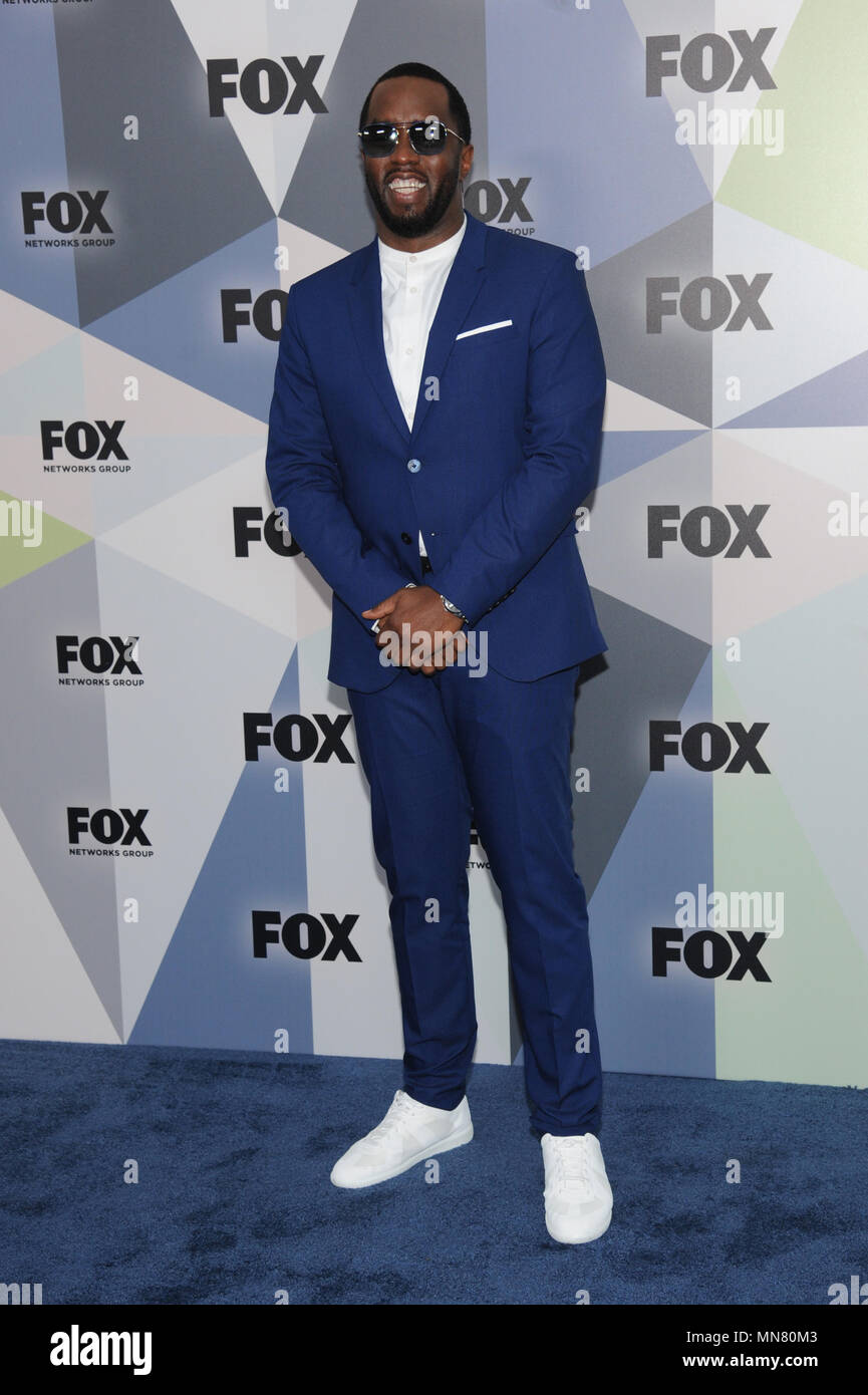 NEW YORK, NY - 14. Mai: Sean Combs am 2018 Fox Network Upfront am Wollman Rink im Central Park, am 14. Mai 2018 in New York City. Quelle: John Palmer/MediaPunch Stockfoto