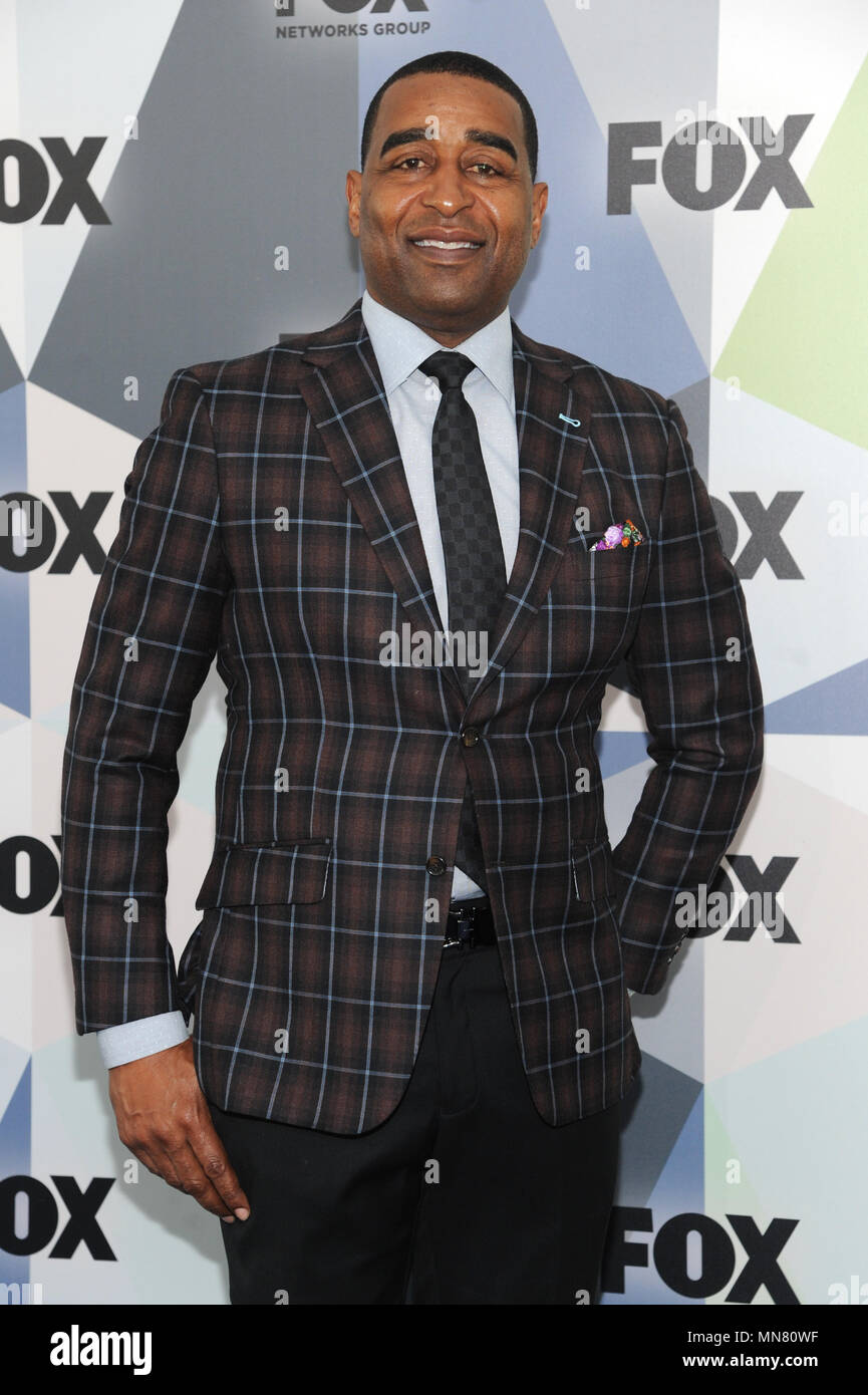 NEW YORK, NY 14. Mai Cris Carter an die 2018 Fox Network Upfront am