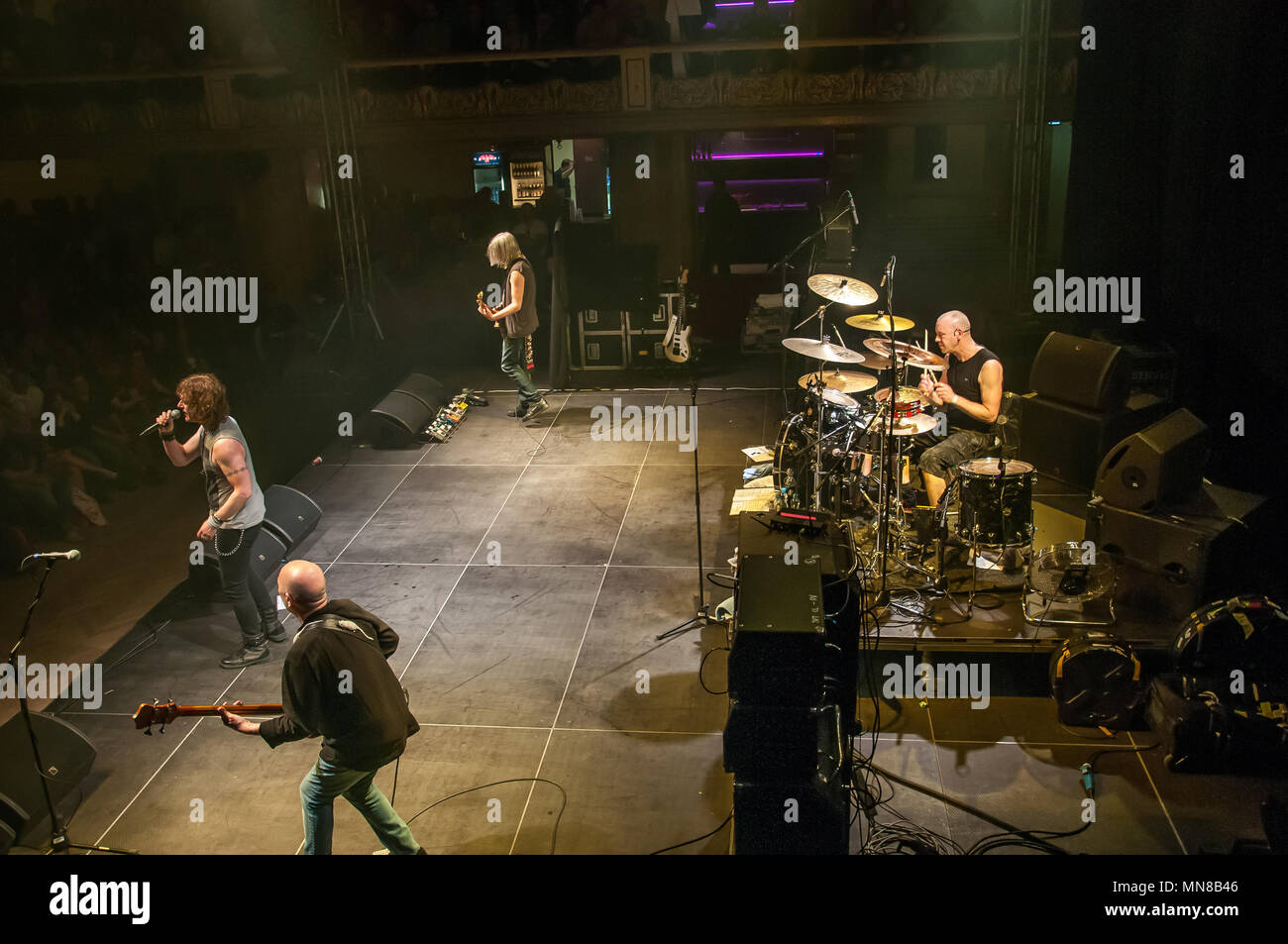 Prag, Tschechische Republik, Lucerna, die Nazareth Rock Band, Konzert Stockfoto