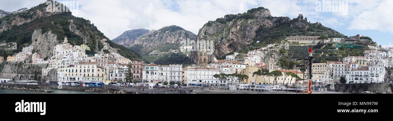 Amalfiküste, Italien Stockfoto