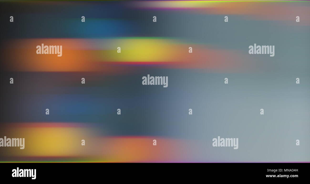 Farbenfroh und digitale abstrakte verschwommen horizontal Hintergrund Stockfoto