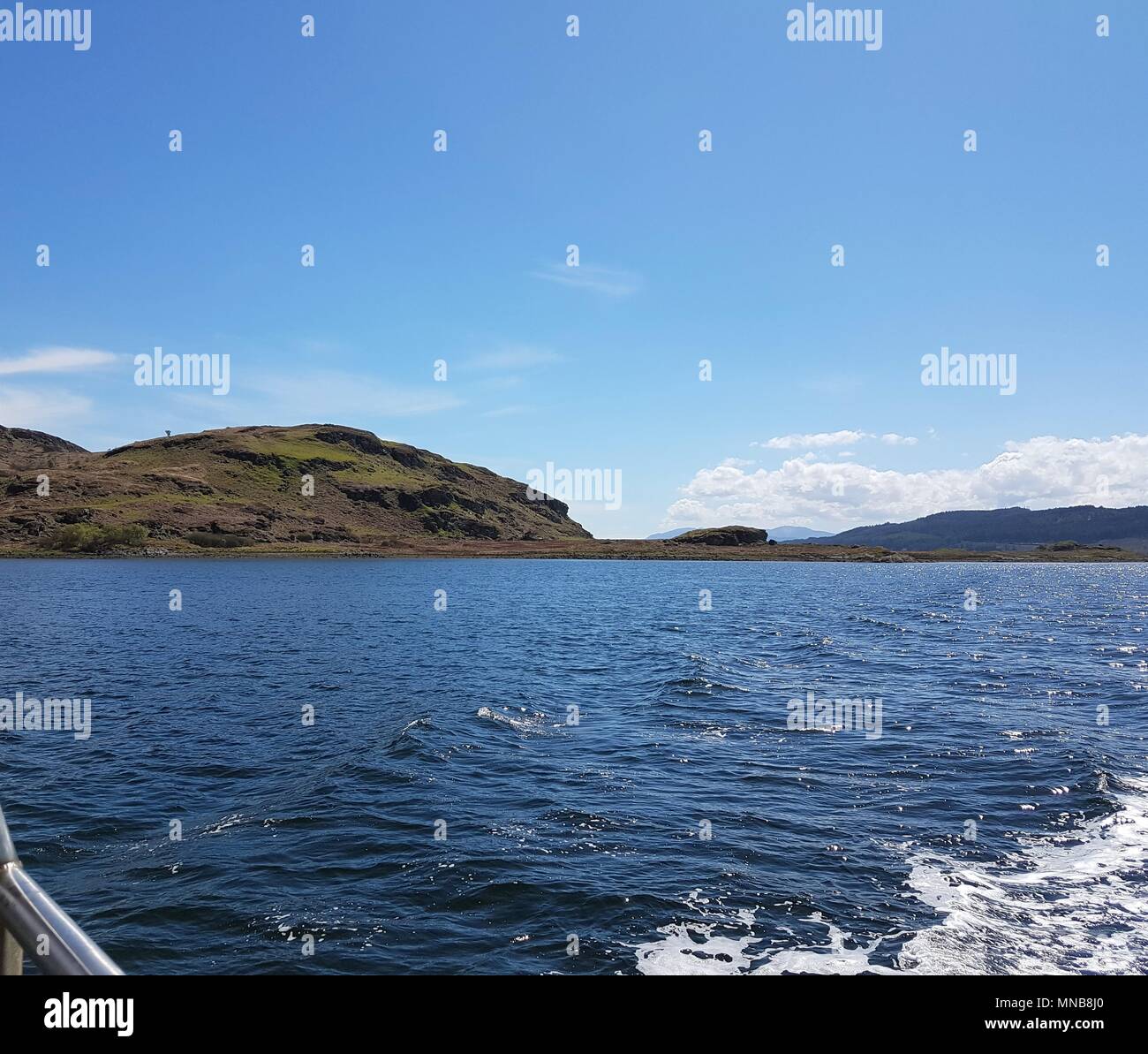 Schönen Fluss Clyde in Schottland, Großbritannien Stockfoto