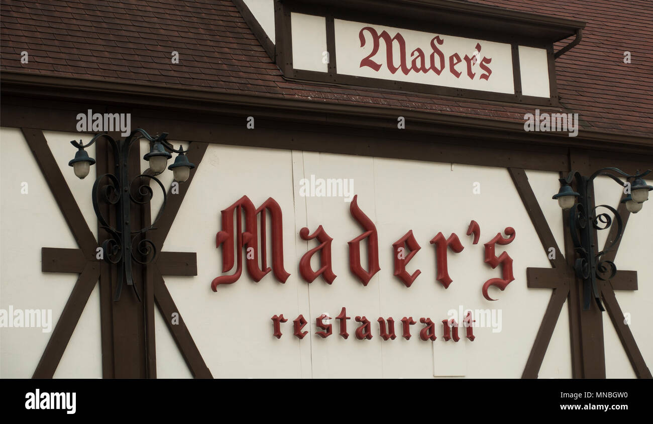 Mader's Restaurant Milwaukee Wisconsin Stockfoto