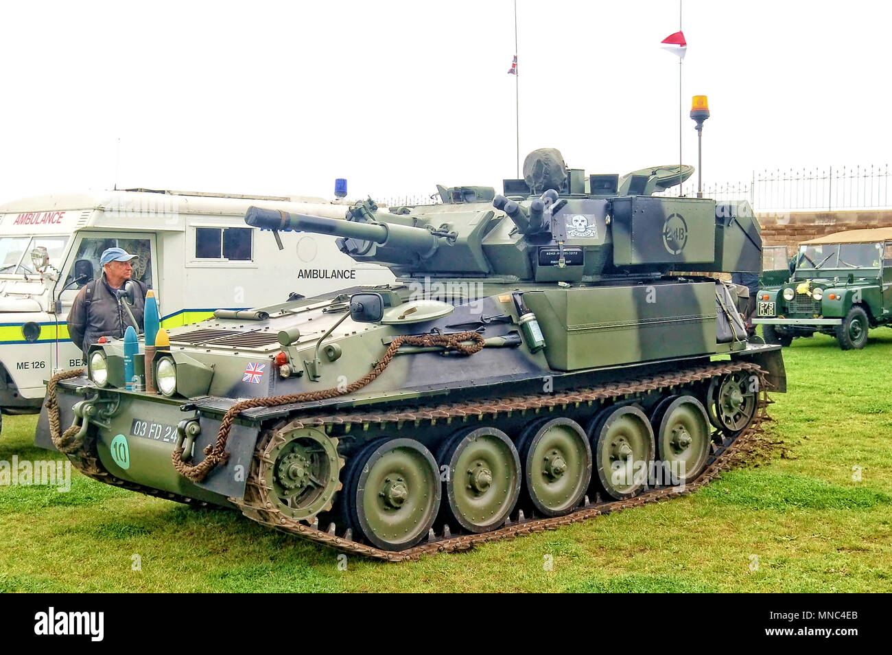 Scorpion Light Tank Stockfoto