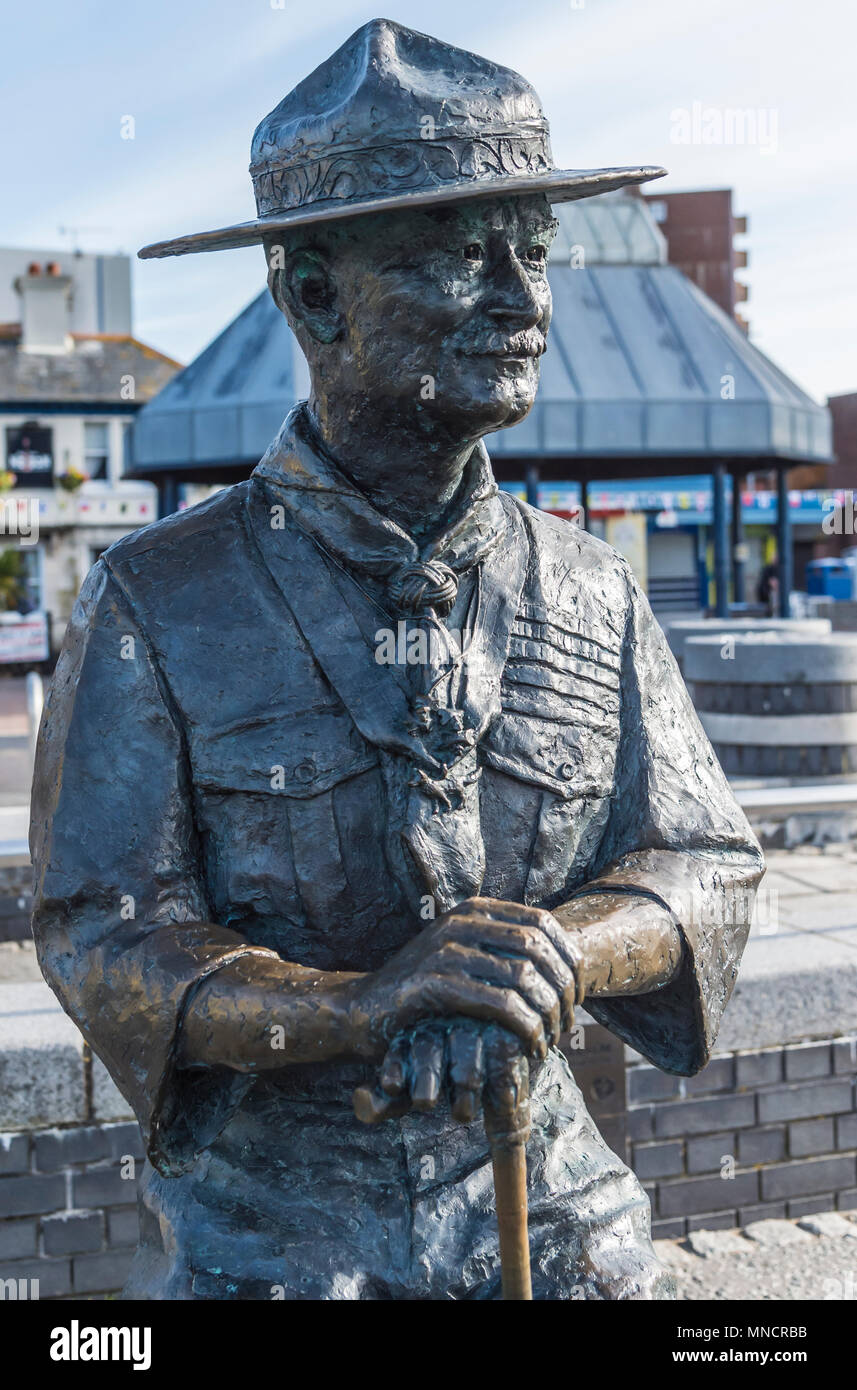 Lord robert baden powell statue Fotos und Bildmaterial in hoher