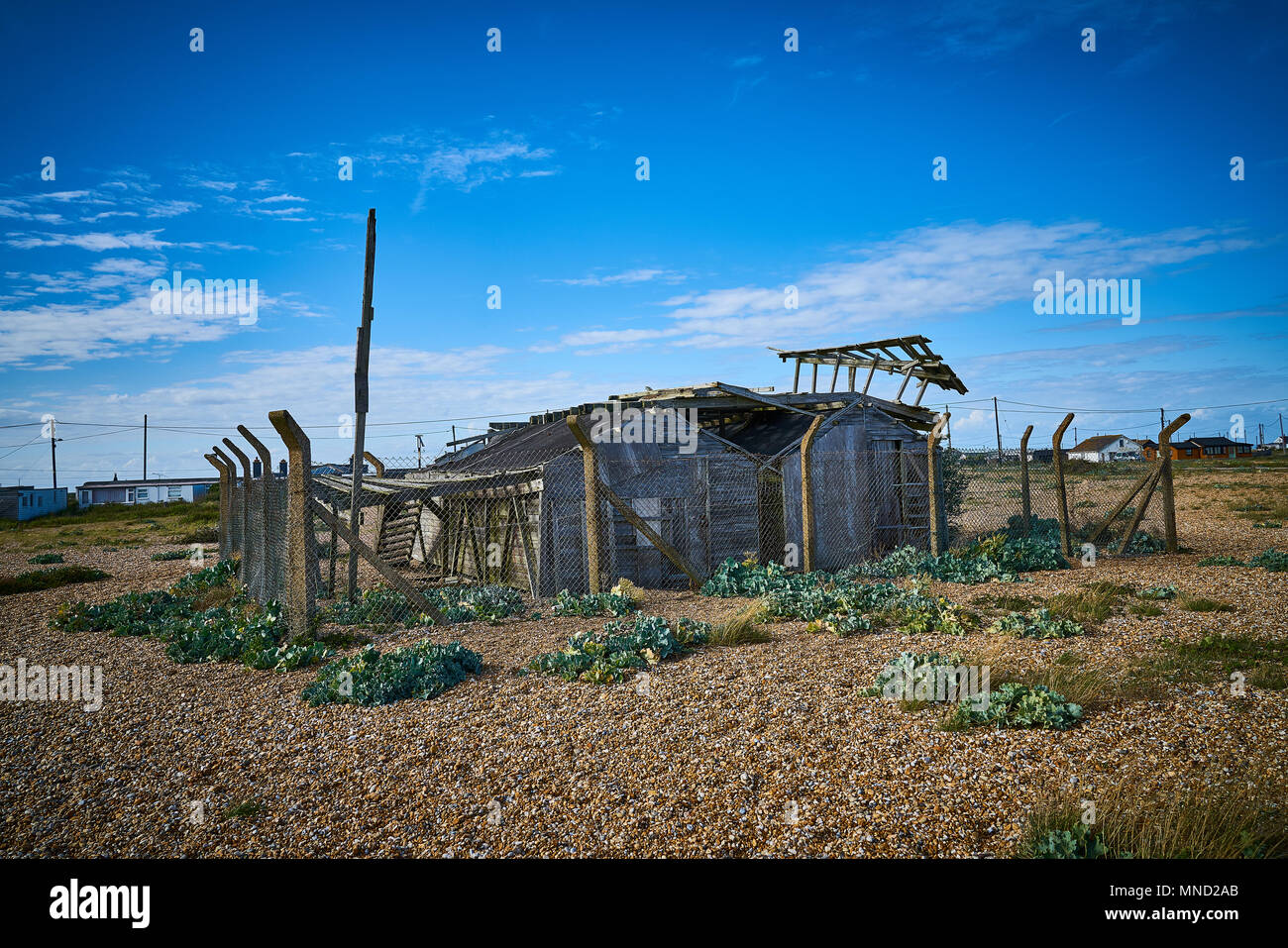 Verlassene Orte Stockfoto