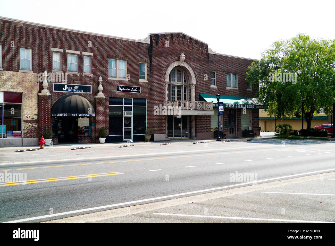 Die Innenstadt von Foley, Alabama, USA. Stockfoto