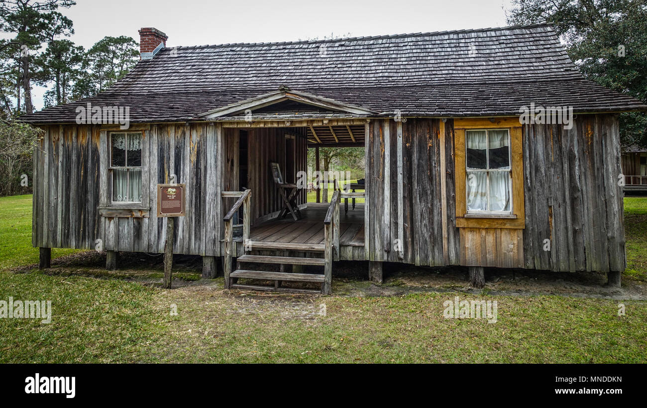 Fort Christmas Historical Park in Florida Stockfoto