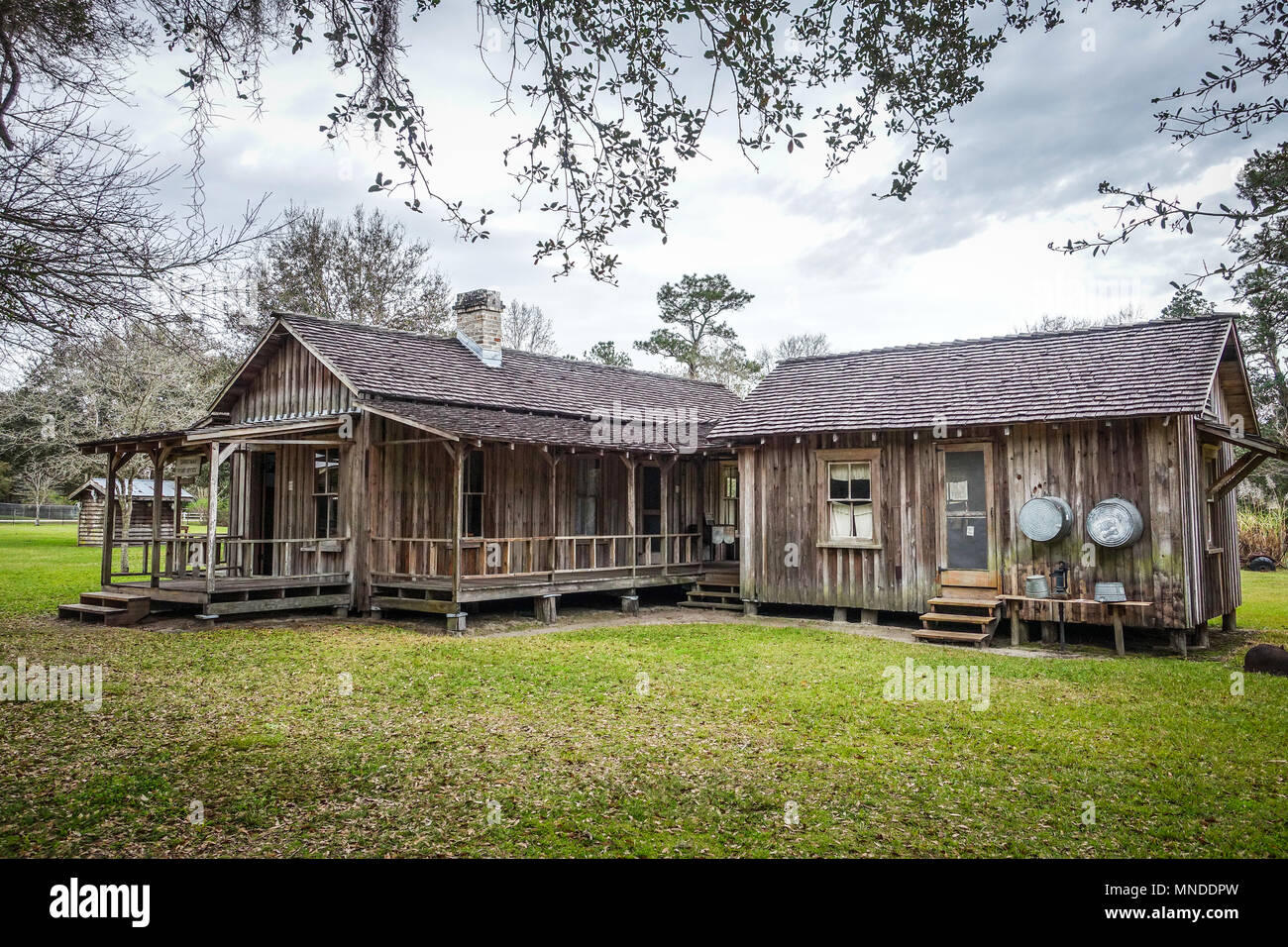 Fort Weihnachten Historical Park in Orange County Central Florida Stockfoto