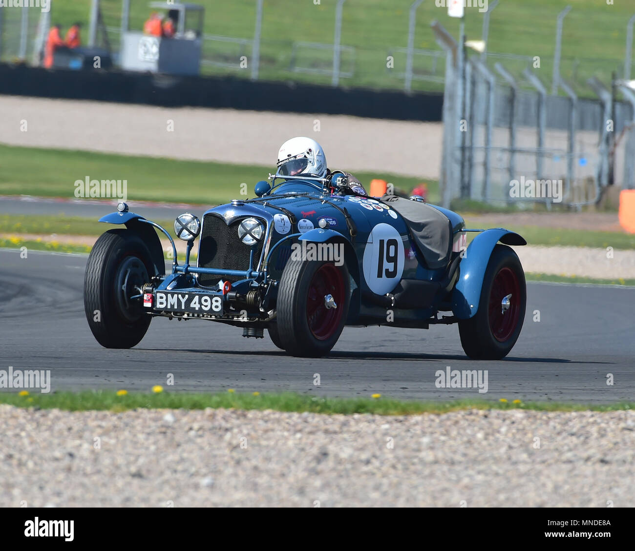 Richard Iliffe, Riley Kestrel Sport, Mad Jack, Sportwagen, Donington historische Festspiele, 2018, Rennsport, Motorsport, Motorsport, Nostalg Stockfoto