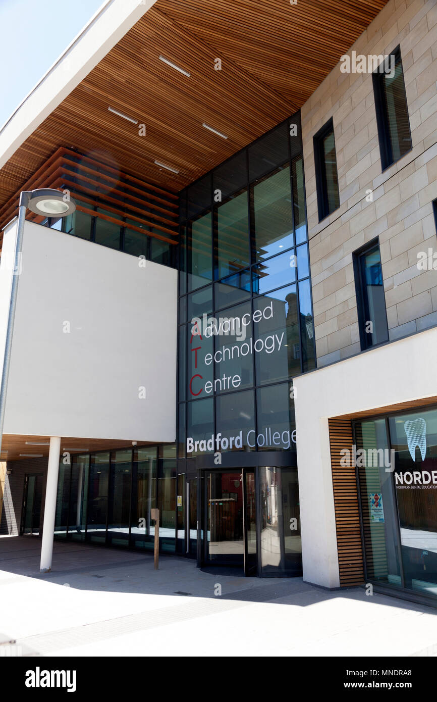 Advanced Technology Center in Bradford College, Bradford, West Yorkshire Stockfoto