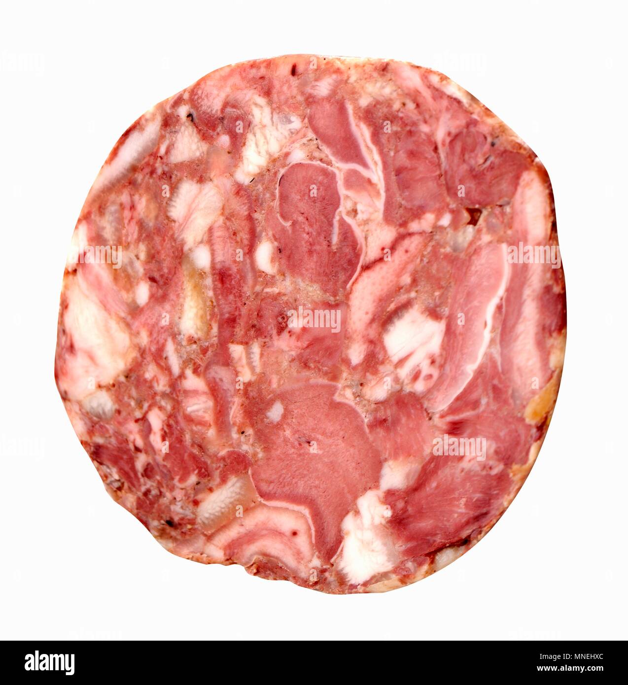 La Coppa di Testa (Terrine, Italien) Stockfoto