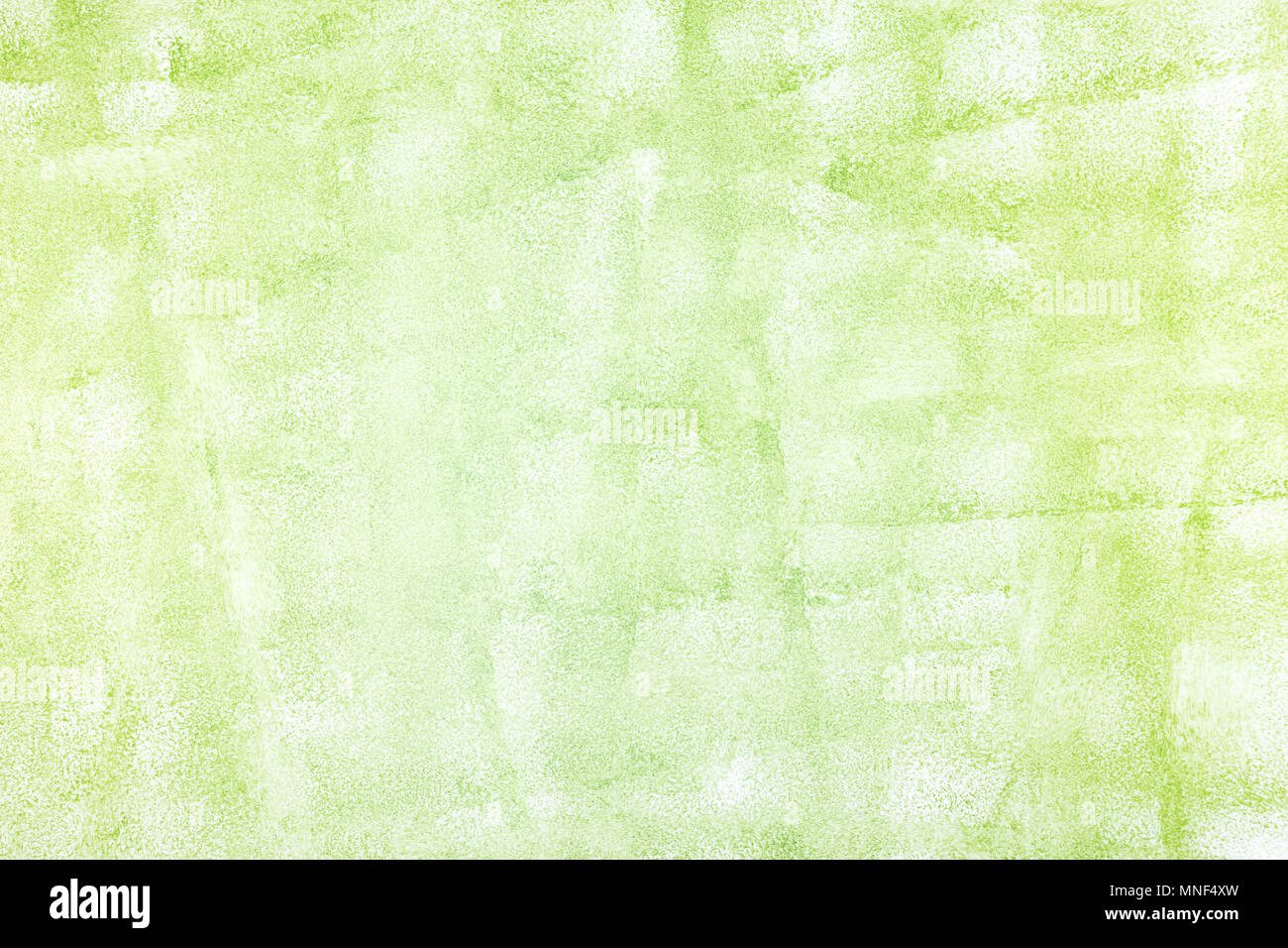 Abstrakte Wand Hintergrund mit grünen Farbroller Anschläge Stockfoto