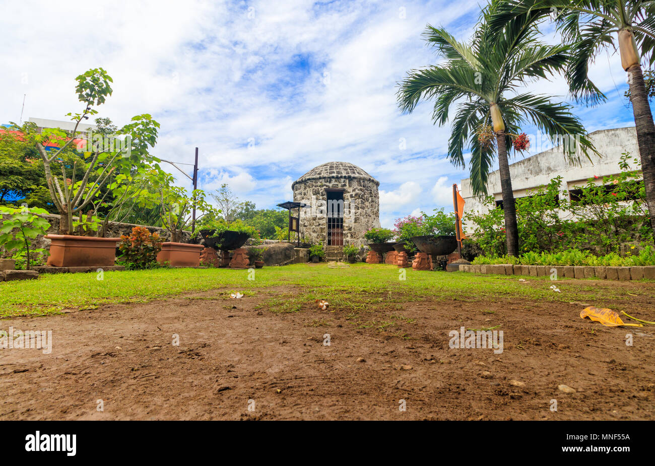 Fort San Pedro, Cebu City, Philippinen, 07. Juli 2017 - Im Fort San Pedro Stockfoto