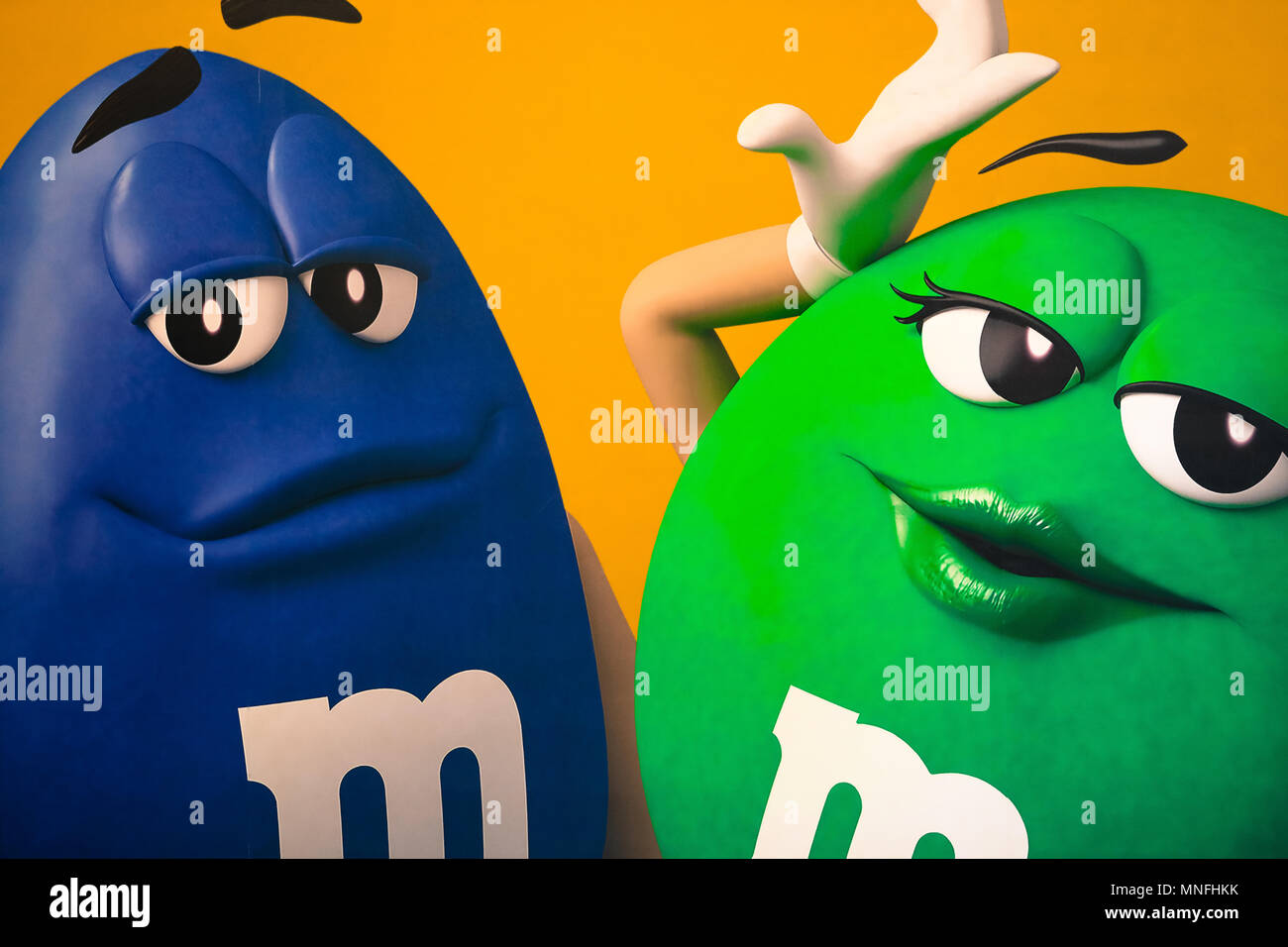 M&M World, New York City Stockfoto