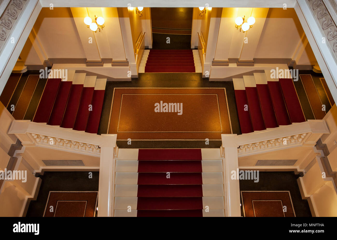 Dresden - Semperoper Stockfoto