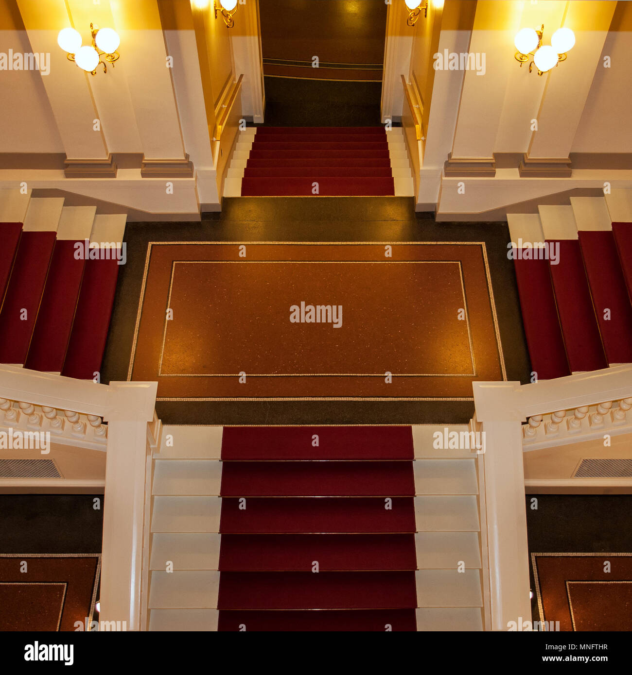 Dresden - Semperoper Stockfoto