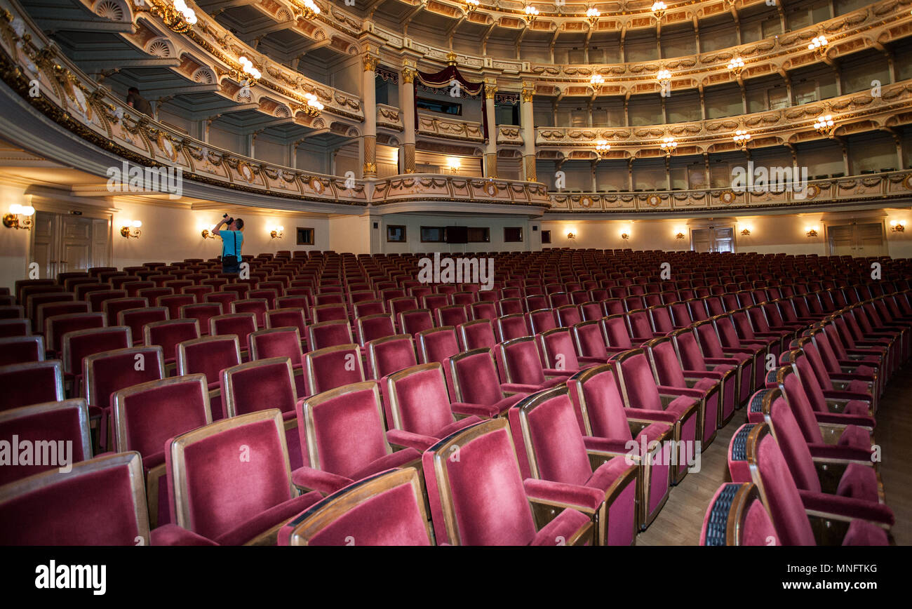 Dresden - Semperoper Stockfoto